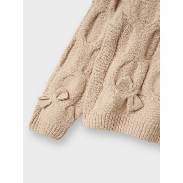 NAME IT KIDS NKFOLIVIA LS KNIT Peyote | Freewear NKFOLIVIA LS KNIT - www.freewear.nl - Freewear