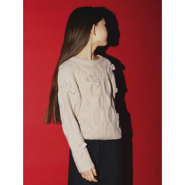 NAME IT KIDS NKFOLIVIA LS KNIT Peyote | Freewear NKFOLIVIA LS KNIT - www.freewear.nl - Freewear