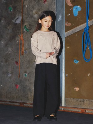 NAME IT KIDS NKFOLIVIA LS KNIT Peyote | Freewear NKFOLIVIA LS KNIT - www.freewear.nl - Freewear