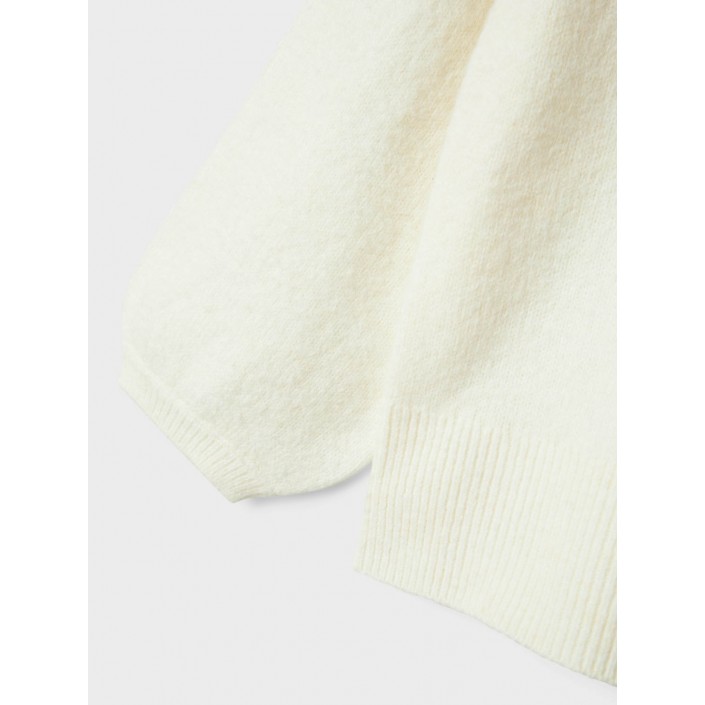 NAME IT KIDS NKFODESSA LS KNIT Cloud Dancer | Freewear NKFODESSA LS KNIT - www.freewear.nl - Freewear