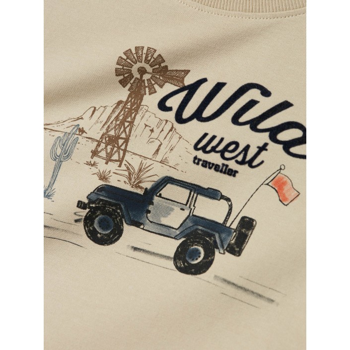 NAME IT MINI NMMHAKO NREG SS TOP BOX Peyote | Freewear NMMHAKO NREG SS TOP BOX - www.freewear.nl - Freewear