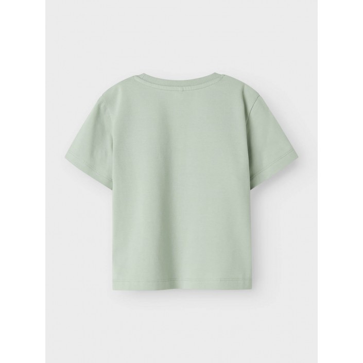 NAME IT MINI NMMHAKO NREG SS TOP BOX Aqua Gray | Freewear NMMHAKO NREG SS TOP BOX - www.freewear.nl - Freewear