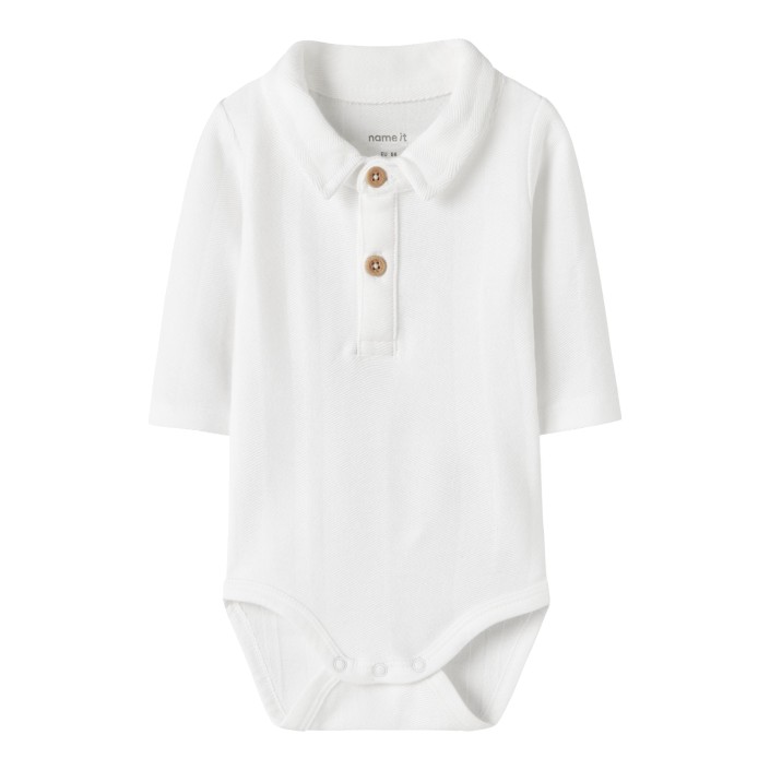 Name It NBMROBO POLO BODY Bright White | Freewear NBMROBO POLO BODY - www.freewear.nl - Freewear