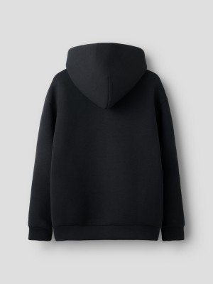 NAME IT KIDS NKMREN LS RLX SWEAT WH Black | Freewear NKMREN LS RLX SWEAT WH - www.freewear.nl - Freewear