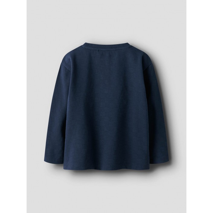 NAME IT MINI NMMRENE LS NREG GRANDAD TOP Navy Blazer | Freewear NMMRENE LS NREG GRANDAD TOP - www.freewear.nl - Freewear