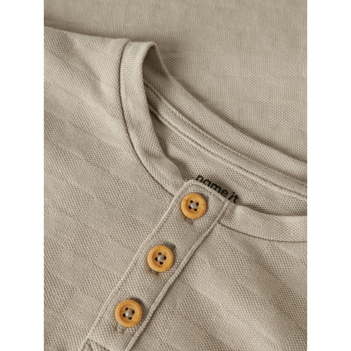 NAME IT MINI NMMRENE LS NREG GRANDAD TOP Island Fossil | Freewear NMMRENE LS NREG GRANDAD TOP - www.freewear.nl - Freewear