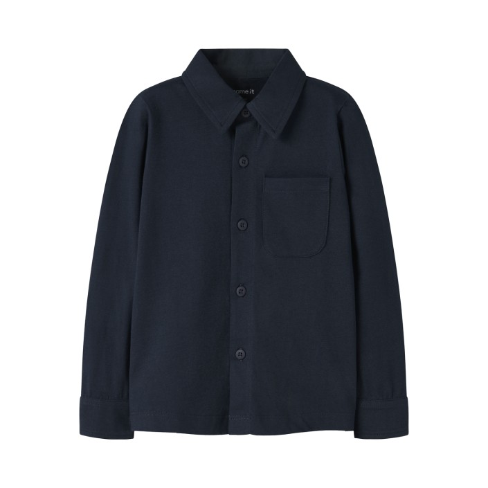 NAME IT MINI NMMRONALO LS JERSEY SHIRT Navy Blazer | Freewear NMMRONALO LS JERSEY SHIRT - www.freewear.nl - Freewear