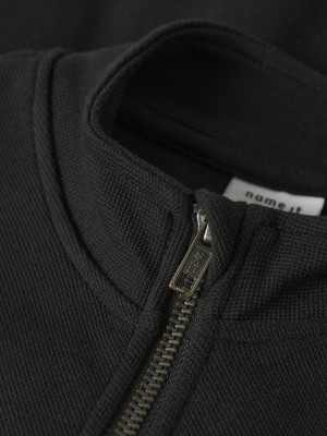 NAME IT KIDS NKMROSS LS NREG CARD Black | Freewear NKMROSS LS NREG CARD - www.freewear.nl - Freewear
