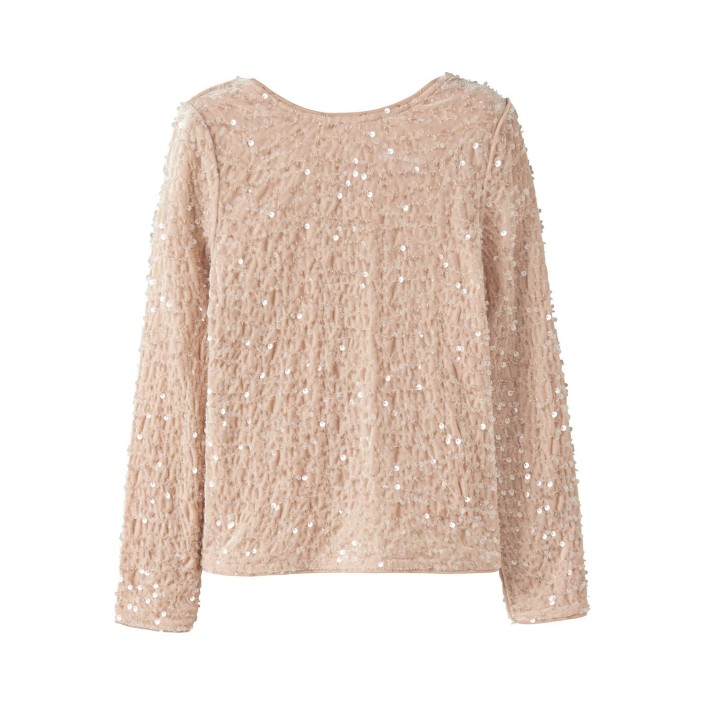 NAME IT KIDS NKFRUSITTA LS BOW BLOUSE Jet Stream/BLACK BOW | Freewear NKFRUSITTA LS BOW BLOUSE - www.freewear.nl - Freewear