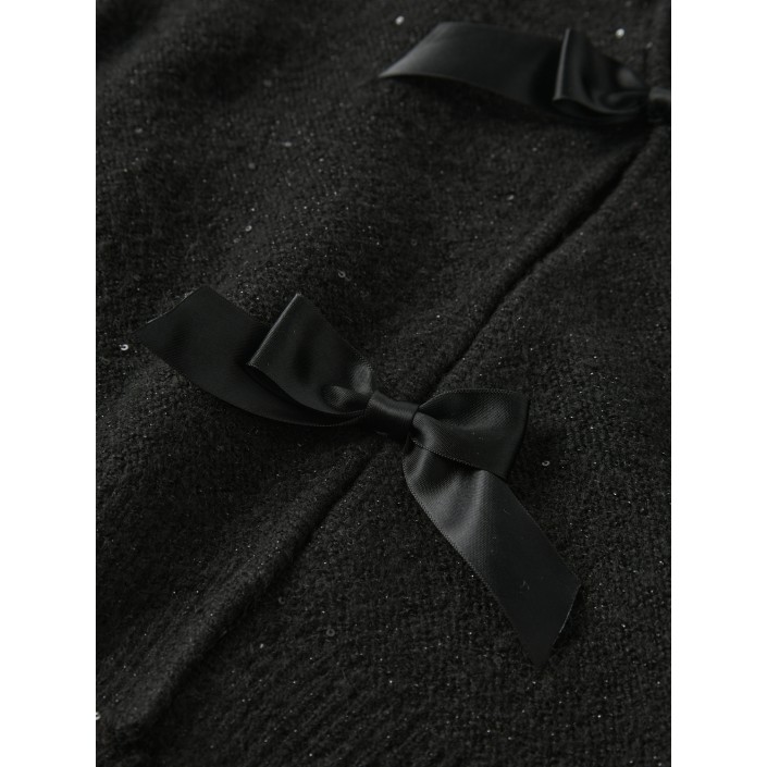 NAME IT KIDS NKFSIMRA LS SH KNIT Black | Freewear NKFSIMRA LS SH KNIT - www.freewear.nl - Freewear