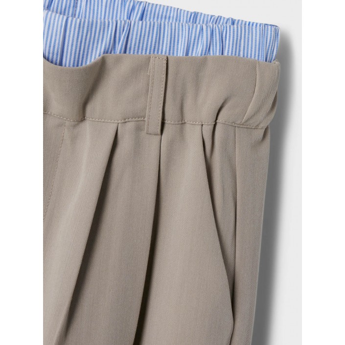 NAME IT KIDS NKFHANNELISE WIDE PANT London Fog | Freewear NKFHANNELISE WIDE PANT - www.freewear.nl - Freewear