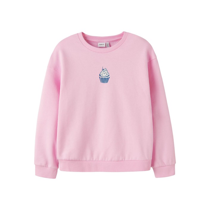 NAME IT KIDS NKFNEATAS RXL SWEAT BRU Sweet Dreams | Freewear NKFNEATAS RXL SWEAT BRU - www.freewear.nl - Freewear