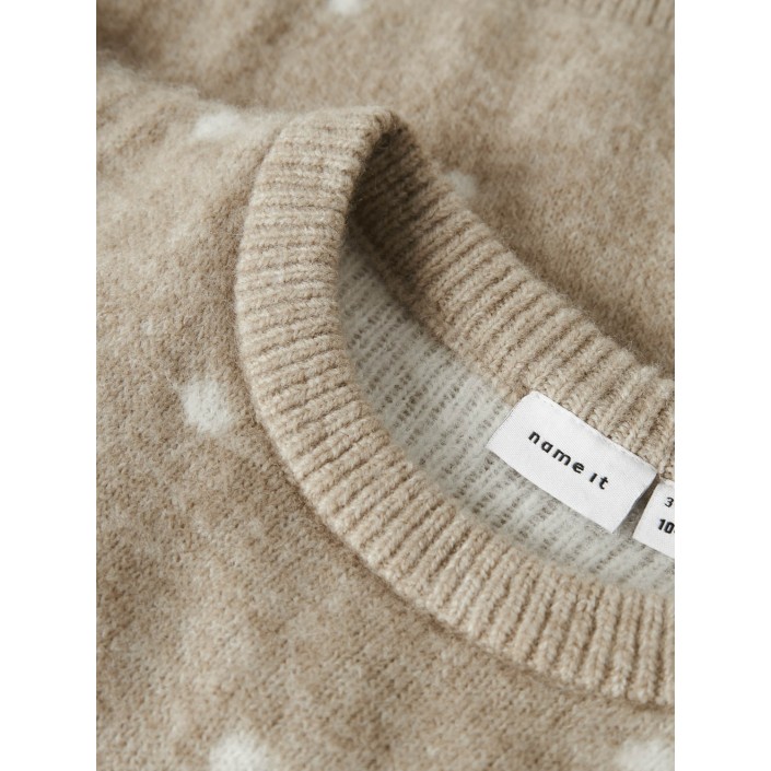 NAME IT MINI NMFNEDEI LS KNIT Island Fossil | Freewear NMFNEDEI LS KNIT - www.freewear.nl - Freewear