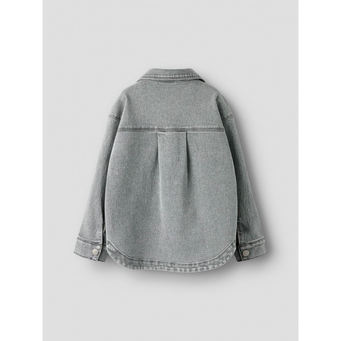 NAME IT KIDS NKFEVERLYN DNM SCHAKET 5503-YA N Light Grey Denim/HEART STUDS | Freewear NKFEVERLYN DNM SCHAKET 5503-YA N - www.freewear.nl - Freewear