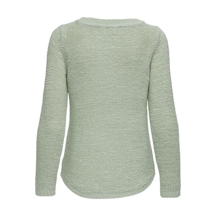 Only ONLGEENA XO L/S PULLOVER KNT NOOS Subtle Green | Freewear ONLGEENA XO L/S PULLOVER KNT NOOS - www.freewear.nl - Freewear