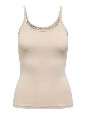 Only ONLLOVE STRAP SINGLET NOOS JRS Peyote | Freewear ONLLOVE STRAP SINGLET NOOS JRS - www.freewear.nl - Freewear