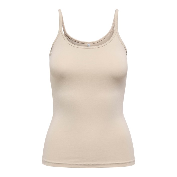Only ONLLOVE STRAP SINGLET NOOS JRS Peyote | Freewear ONLLOVE STRAP SINGLET NOOS JRS - www.freewear.nl - Freewear