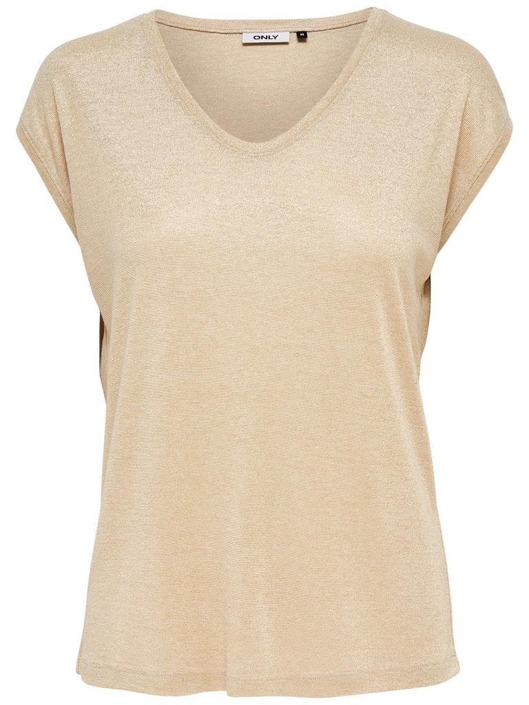T-shirt Korte Mouw Only  ONLSILVERY