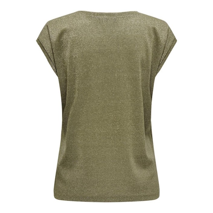 Only ONLSILVERY S/S V NECK LUREX TOP JRS: Falcon/TONE IN TONE LUREX | Freewear ONLSILVERY S/S V NECK LUREX TOP JRS: - www.freewear.nl - Freewear