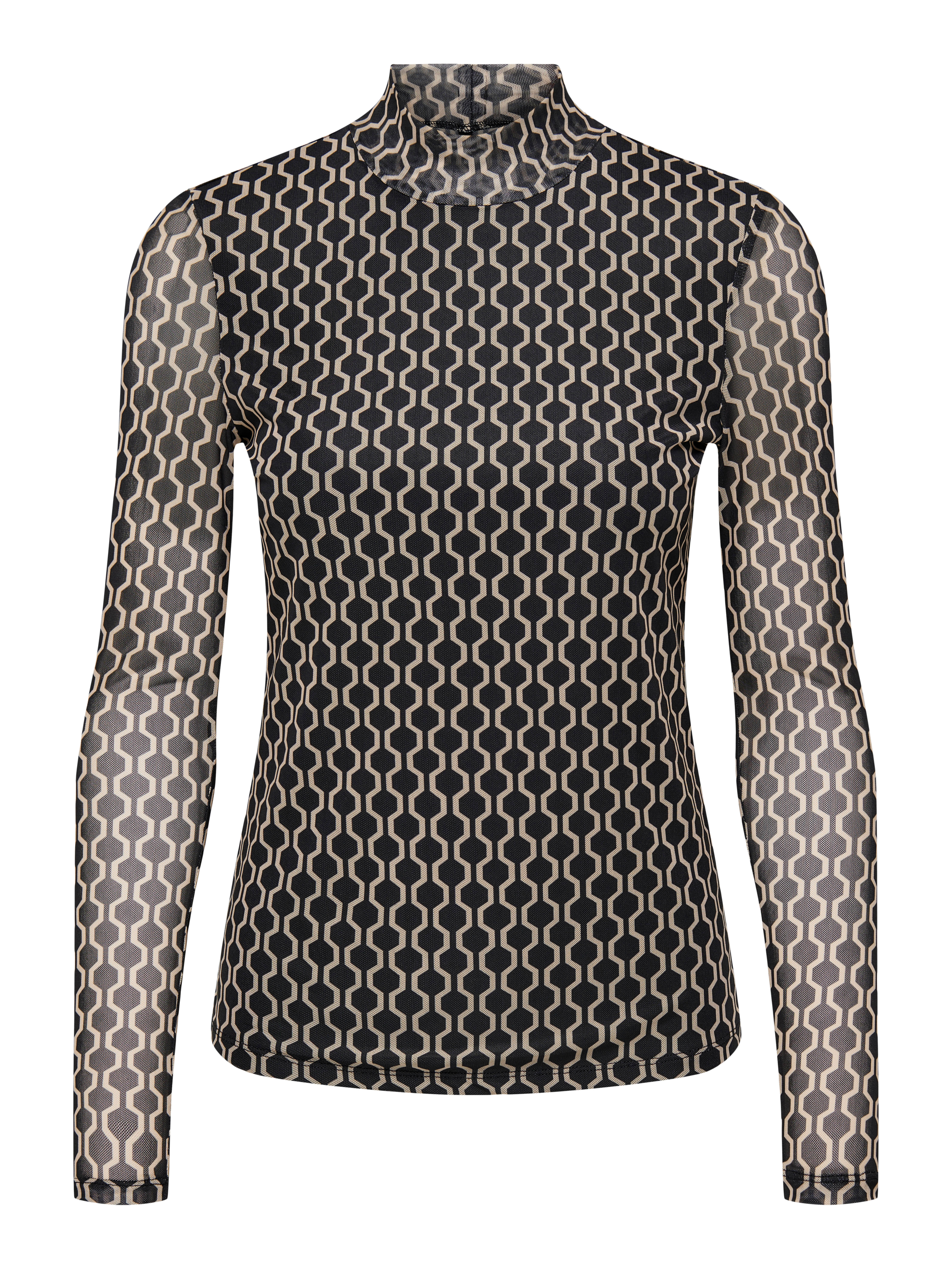 Only Onlerica L/s High Neck Top Jrs