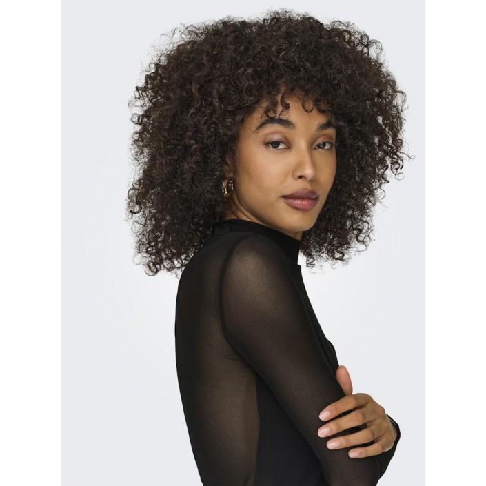 Only ONLERICA L/S HIGH NECK TOP JRS Black | Freewear ONLERICA L/S HIGH NECK TOP JRS - www.freewear.nl - Freewear