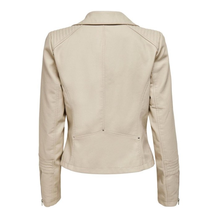 Only onlGEMMA FAUX LEATHER BIKER OTW Silver Lining | Freewear onlGEMMA FAUX LEATHER BIKER OTW - www.freewear.nl - Freewear