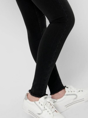 Only ONLBLUSH LIFE MID ANK RAW REA1099 N: Black Denim | Freewear ONLBLUSH LIFE MID ANK RAW REA1099 N: - www.freewear.nl - Freewear