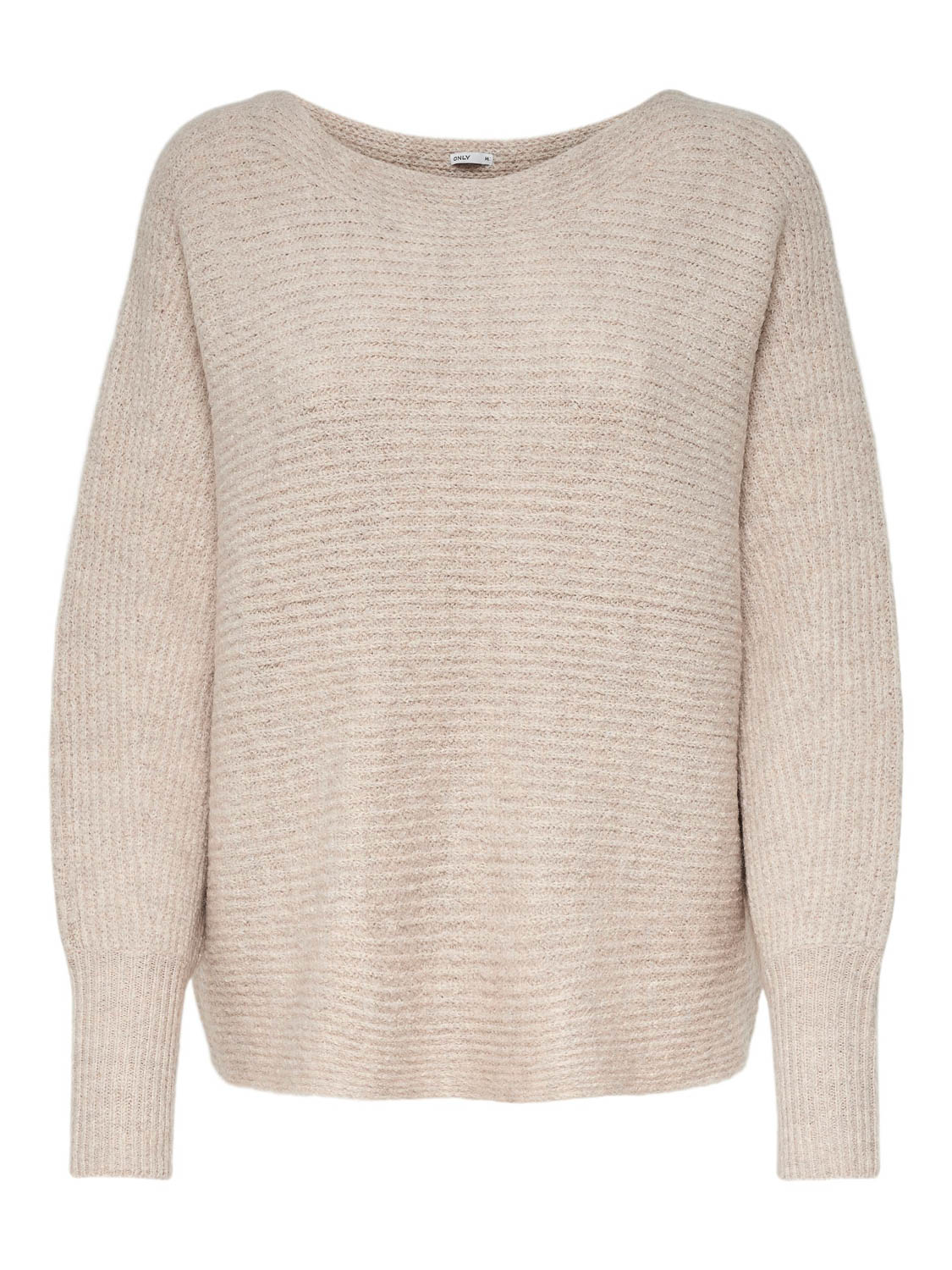 Gebreide pullover met boothals, model 'DANIELLA'
