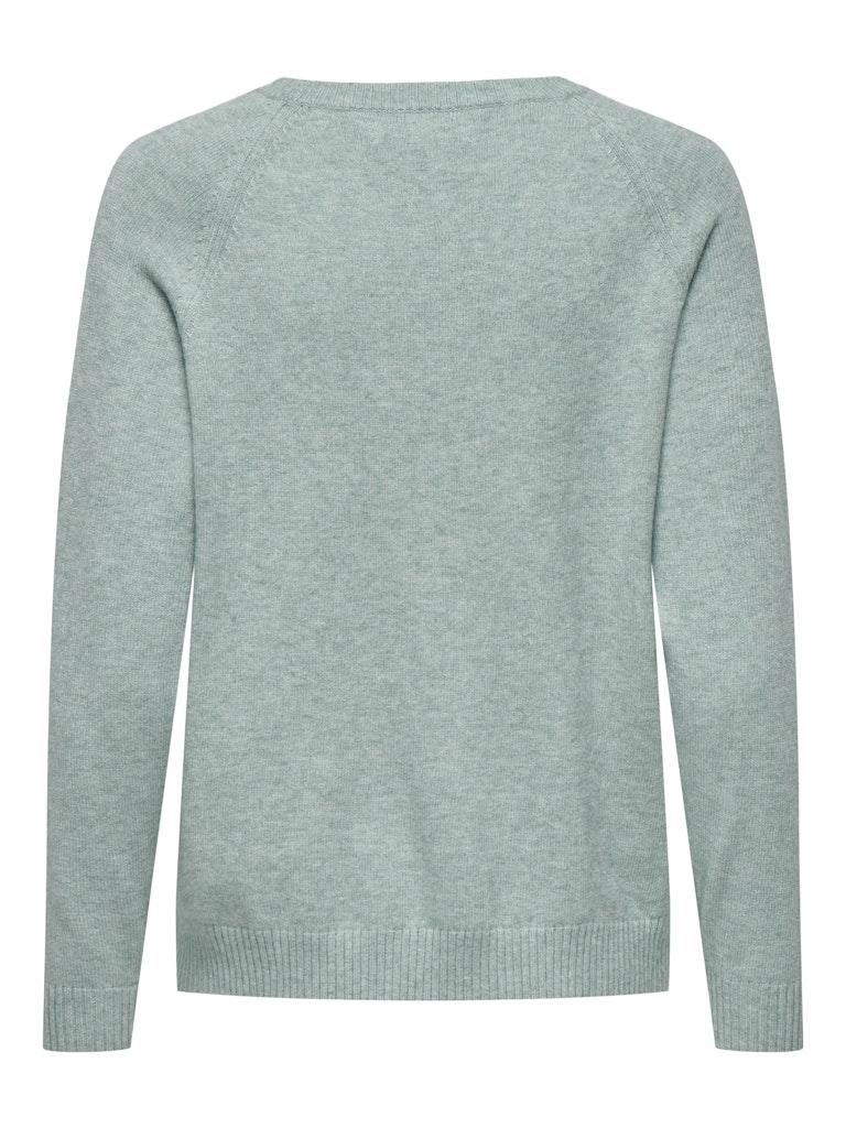 Only Trui Onllesly Kings L/s Pullover Knt Noo 15170427 Gray Mist/melange Dames Maat - L