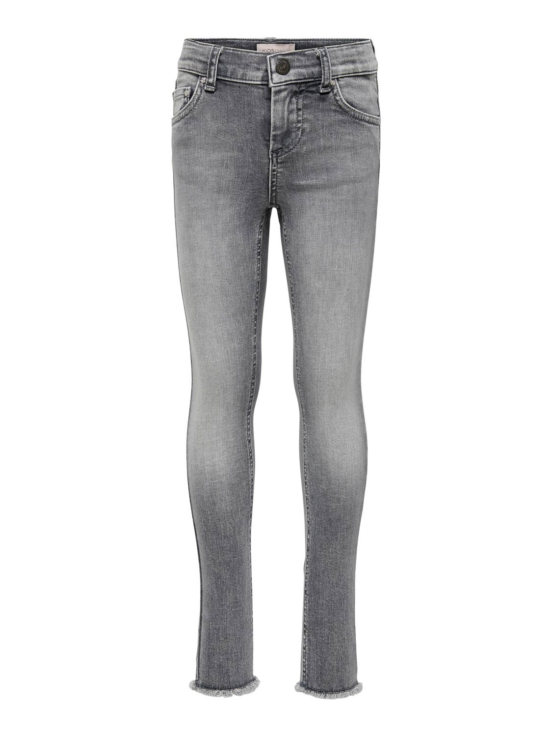 KIDS ONLY KONBLUSH SKINNY RAW JEANS 0918 NOOS Meisjes Jeans Skinny - Maat 122