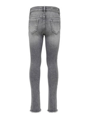 Only Kids KONBLUSH SKINNY RAW JEANS 0918 NOOS Grey Denim | Freewear KONBLUSH SKINNY RAW JEANS 0918 NOOS - www.freewear.nl - Freewear