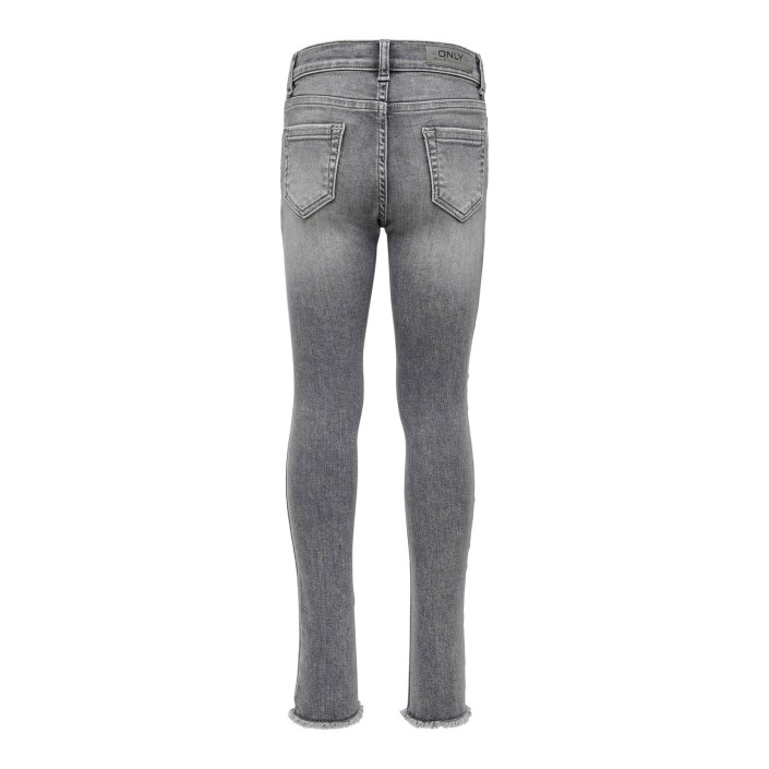 Only Kids KONBLUSH SKINNY RAW JEANS 0918 NOOS Grey Denim | Freewear KONBLUSH SKINNY RAW JEANS 0918 NOOS - www.freewear.nl - Freewear