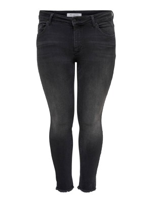 Carmakoma CARWILLY REG ANK SKINNY JEANS BLACK: Black | Freewear CARWILLY REG ANK SKINNY JEANS BLACK: - www.freewear.nl - Freewear