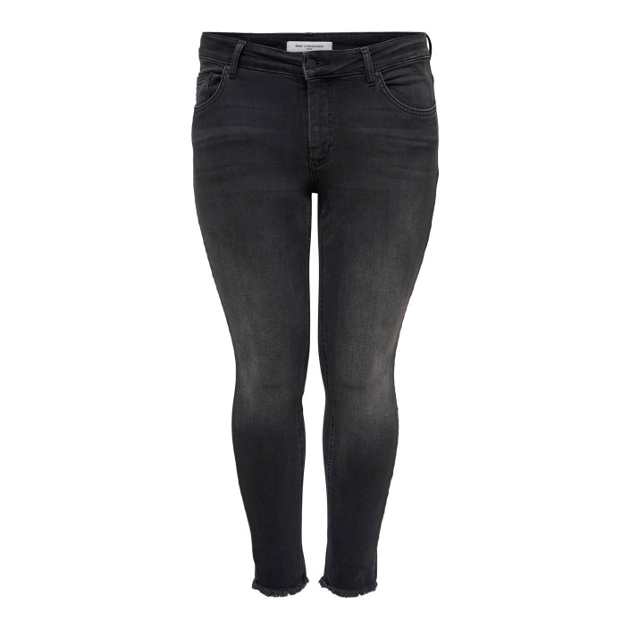 Carmakoma CARWILLY REG ANK SKINNY JEANS BLACK: Black | Freewear CARWILLY REG ANK SKINNY JEANS BLACK: - www.freewear.nl - Freewear