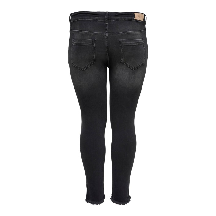 Carmakoma CARWILLY REG ANK SKINNY JEANS BLACK: Black | Freewear CARWILLY REG ANK SKINNY JEANS BLACK: - www.freewear.nl - Freewear