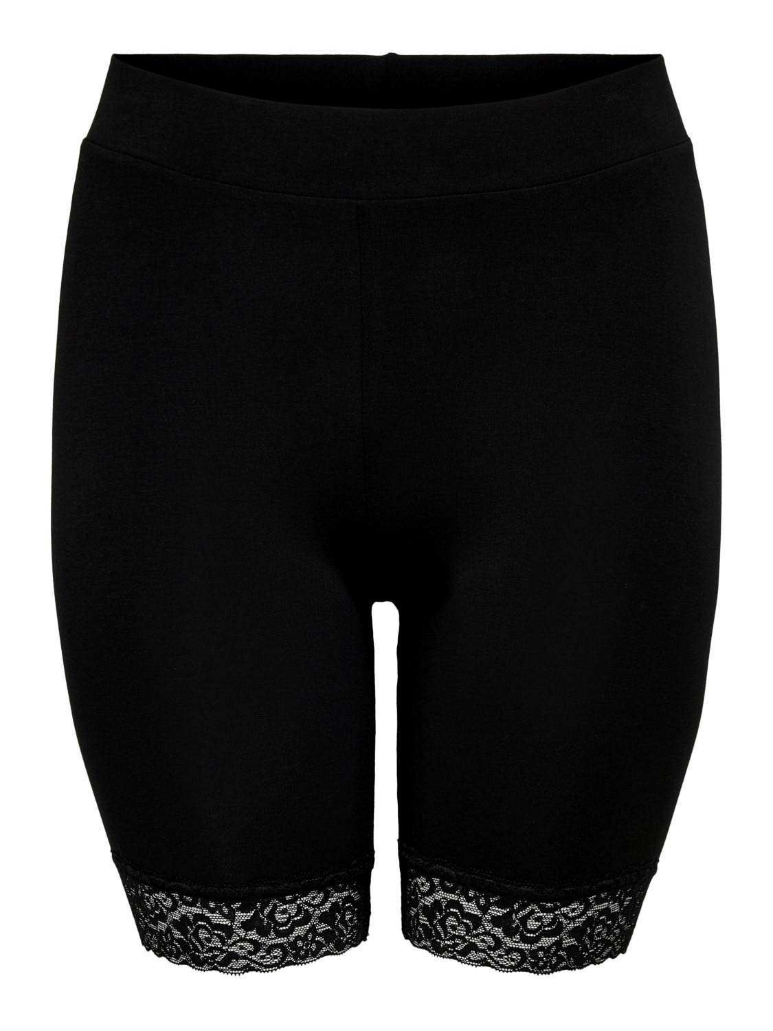 ONLY CARMAKOMA CARTIME SHORTS LIFE WITH LACE NOOS Dames Broek - Maat L