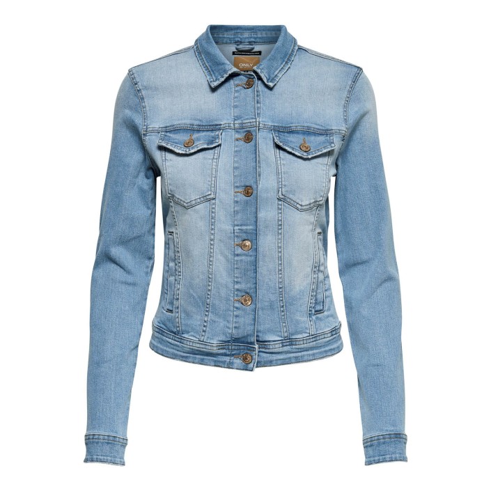 Only ONLTIA DNM JACKET BB LB BEX179 NOOS Light Blue Denim | Freewear ONLTIA DNM JACKET BB LB BEX179 NOOS - www.freewear.nl - Freewear