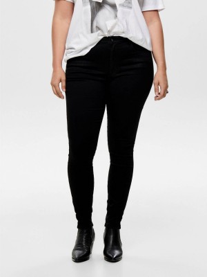 Carmakoma CARAUGUSTA HW SKINNY JEANS BLACK NO: Black | Freewear CARAUGUSTA HW SKINNY JEANS BLACK NO: - www.freewear.nl - Freewear