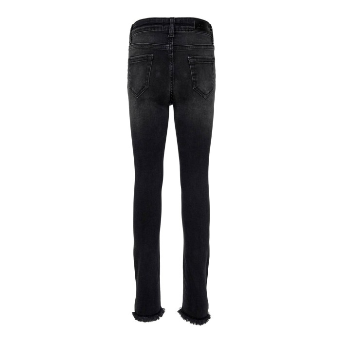 Only Kids KONBLUSH SKINNY RAW JEANS 1099 NOOS Black Denim | Freewear KONBLUSH SKINNY RAW JEANS 1099 NOOS - www.freewear.nl - Freewear