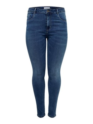 Carmakoma CARAUGUSTA HW SK DNM JEANS  BJ13964: Medium Blue Denim | Freewear CARAUGUSTA HW SK DNM JEANS  BJ13964: - www.freewear.nl - Freewear