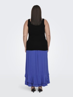 Carmakoma CARTIME TANK TOP 2 PACK NOOS Black/W. BLACK | Freewear CARTIME TANK TOP 2 PACK NOOS - www.freewear.nl - Freewear