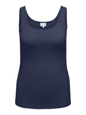 Carmakoma CARTIME TANK TOP NOOS Naval Academy | Freewear CARTIME TANK TOP NOOS - www.freewear.nl - Freewear