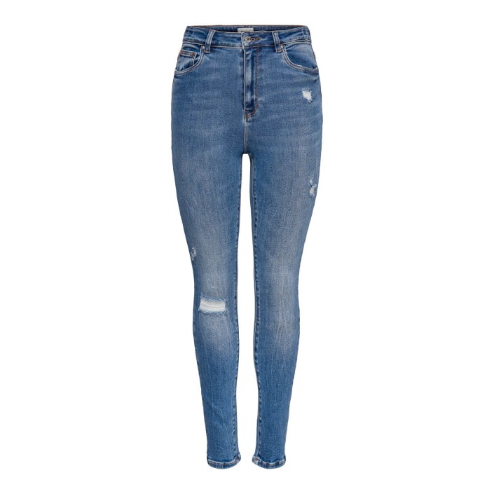 Only ONLMILA LIFE  HWSK ANK DST BJ139944: Medium Blue Denim | Freewear ONLMILA LIFE  HWSK ANK DST BJ139944: - www.freewear.nl - Freewear