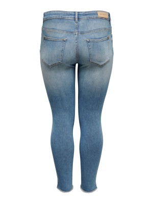 Carmakoma CARWILLY REG ANK SK JEANS REA1467 N: light blue denim | Freewear CARWILLY REG ANK SK JEANS REA1467 N: - www.freewear.nl - Freewear