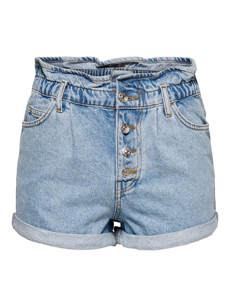ONLY ONLCUBA PAPERBAG DNM SHORTS NOOS Dames Broek  - Maat XL