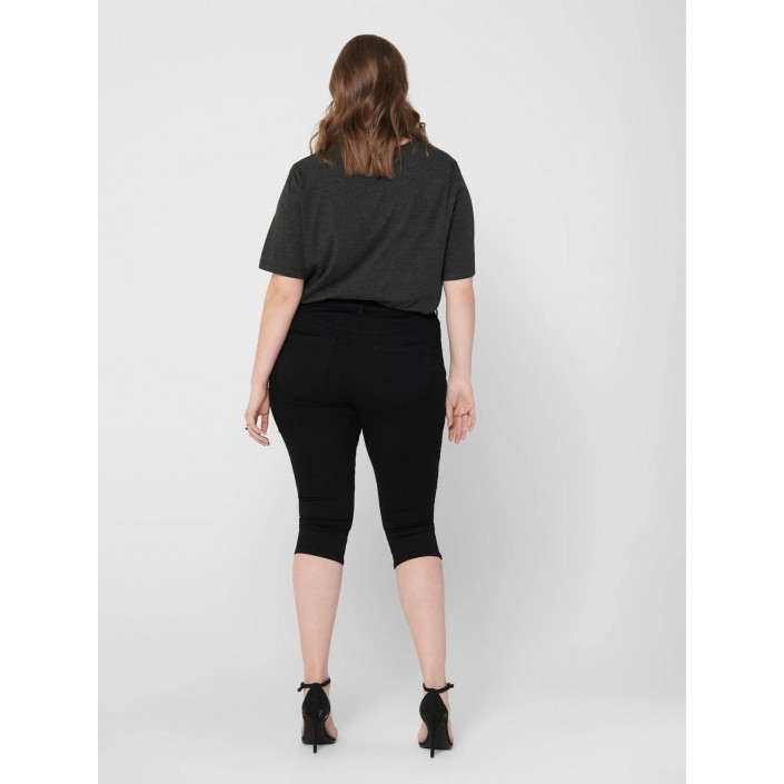 Carmakoma CARAUGUSTA LIFE HW SKINNY KNICKERS : Black | Freewear CARAUGUSTA LIFE HW SKINNY KNICKERS : - www.freewear.nl - Freewear