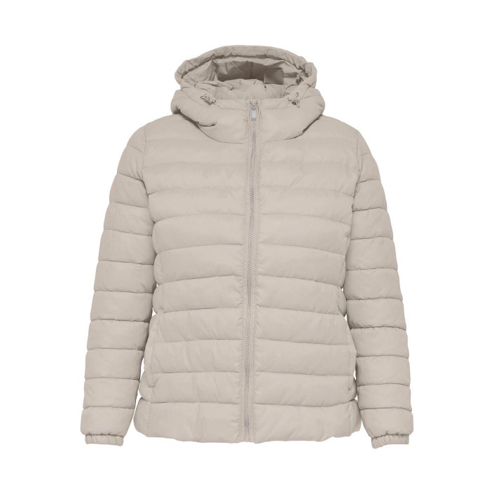 Carmakoma CARTAHOE QUILTED HOOD JACKET OTW Pumice Stone | Freewear CARTAHOE QUILTED HOOD JACKET OTW - www.freewear.nl - Freewear