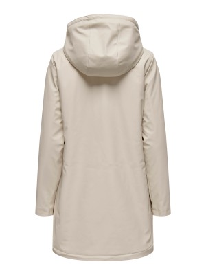 Only ONLSALLY RAINCOAT OTW NOOS Oatmeal/WHITE TEDDY | Freewear ONLSALLY RAINCOAT OTW NOOS - www.freewear.nl - Freewear