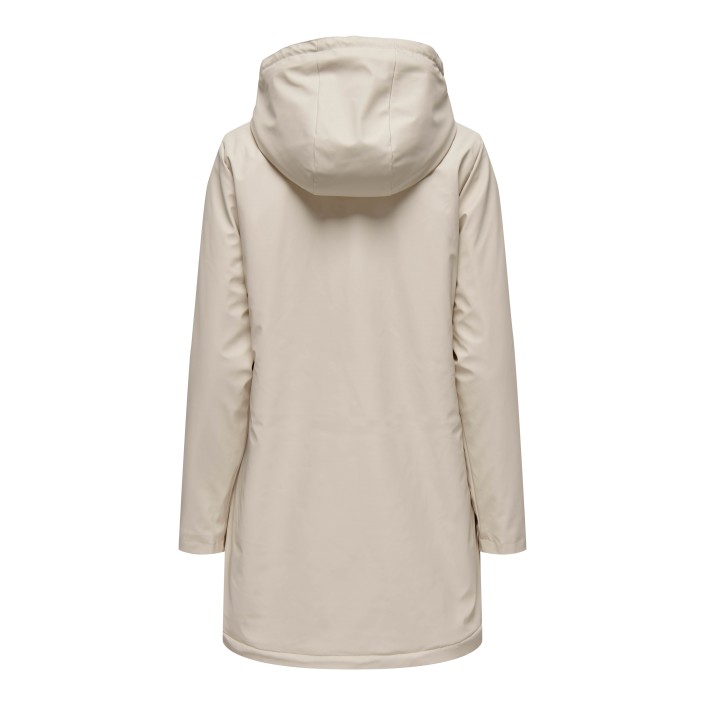 Only ONLSALLY RAINCOAT OTW NOOS Oatmeal/WHITE TEDDY | Freewear ONLSALLY RAINCOAT OTW NOOS - www.freewear.nl - Freewear