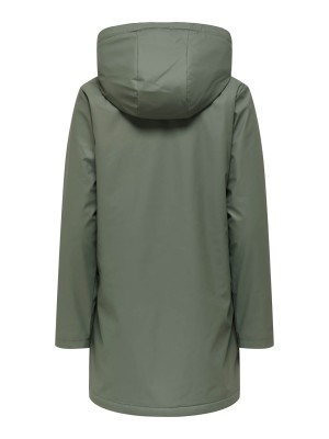 Only ONLSALLY RAINCOAT OTW NOOS Castor Gray/WHITE TEDDY | Freewear ONLSALLY RAINCOAT OTW NOOS - www.freewear.nl - Freewear